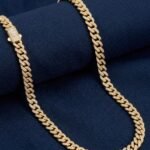 Full Iced Miami Cuban Link Gold Chain Necklace - Image 2