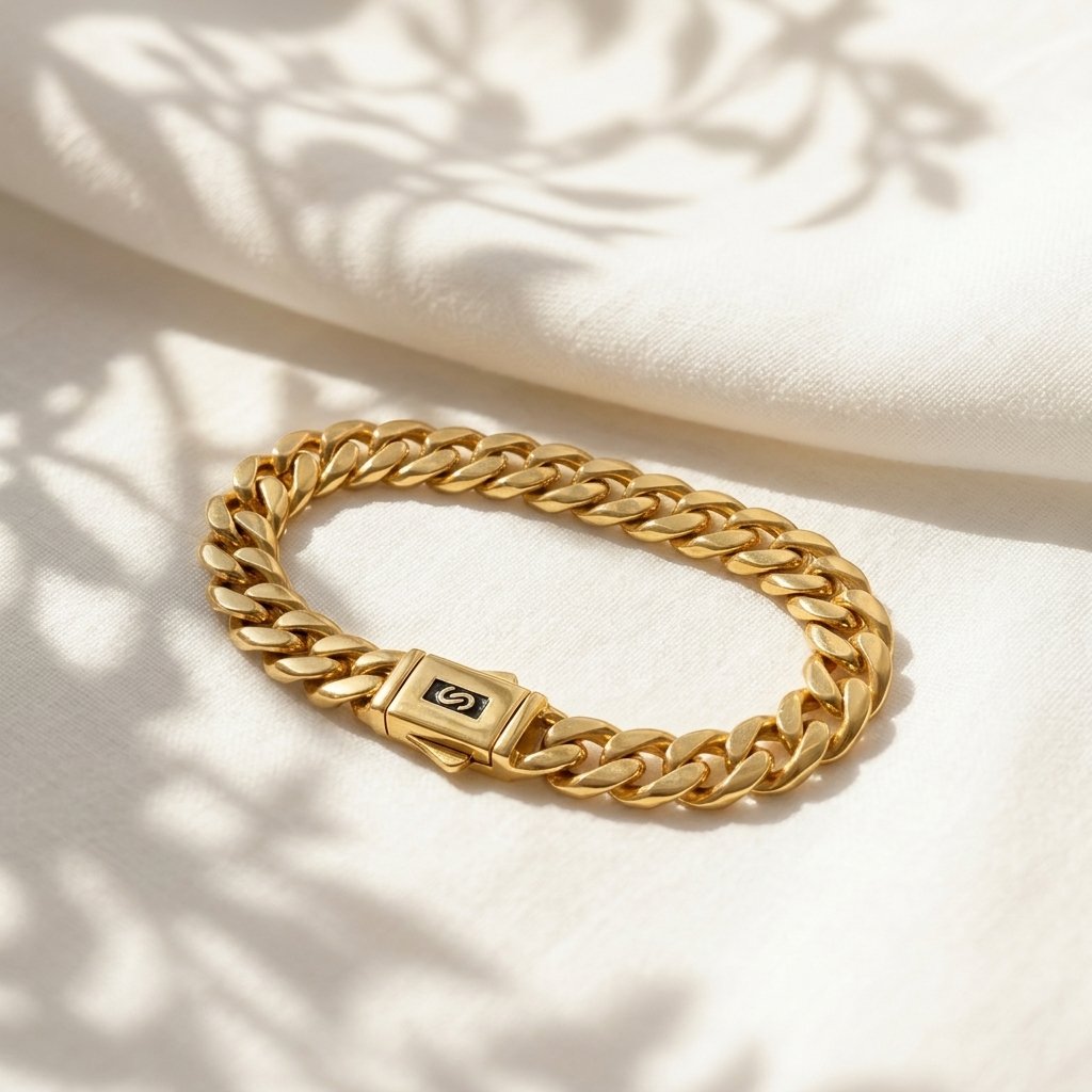 1 (1) Monaco Bold Miami Cuban Link Bracelet - Image 1