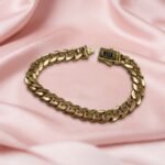 Men's Premium Monaco Miami Cuban Link Gold Bracelet - Image 2