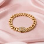Monaco Iced Miami Cuban Link Gold Bracelet - Image 2