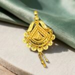 Teardrop Gold Locket
