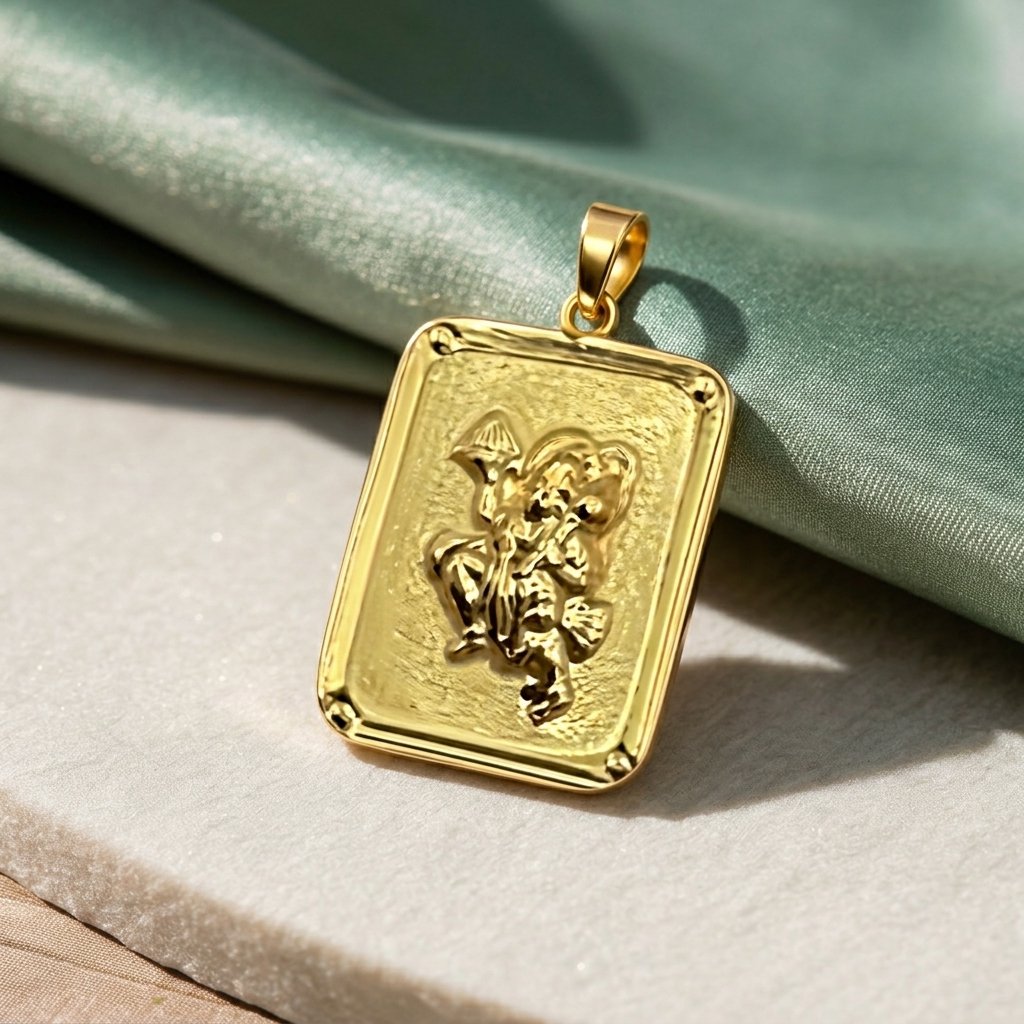 locket (20) Hanuman Frame Locket - Image 1