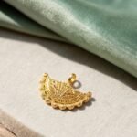 Gold Fan Pendant