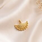 Gold Fan Pendant - Image 2