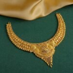 Gold Paisley Dangler Choker - Image 2