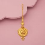 Gold Paisley Drop Tikka - Image 2