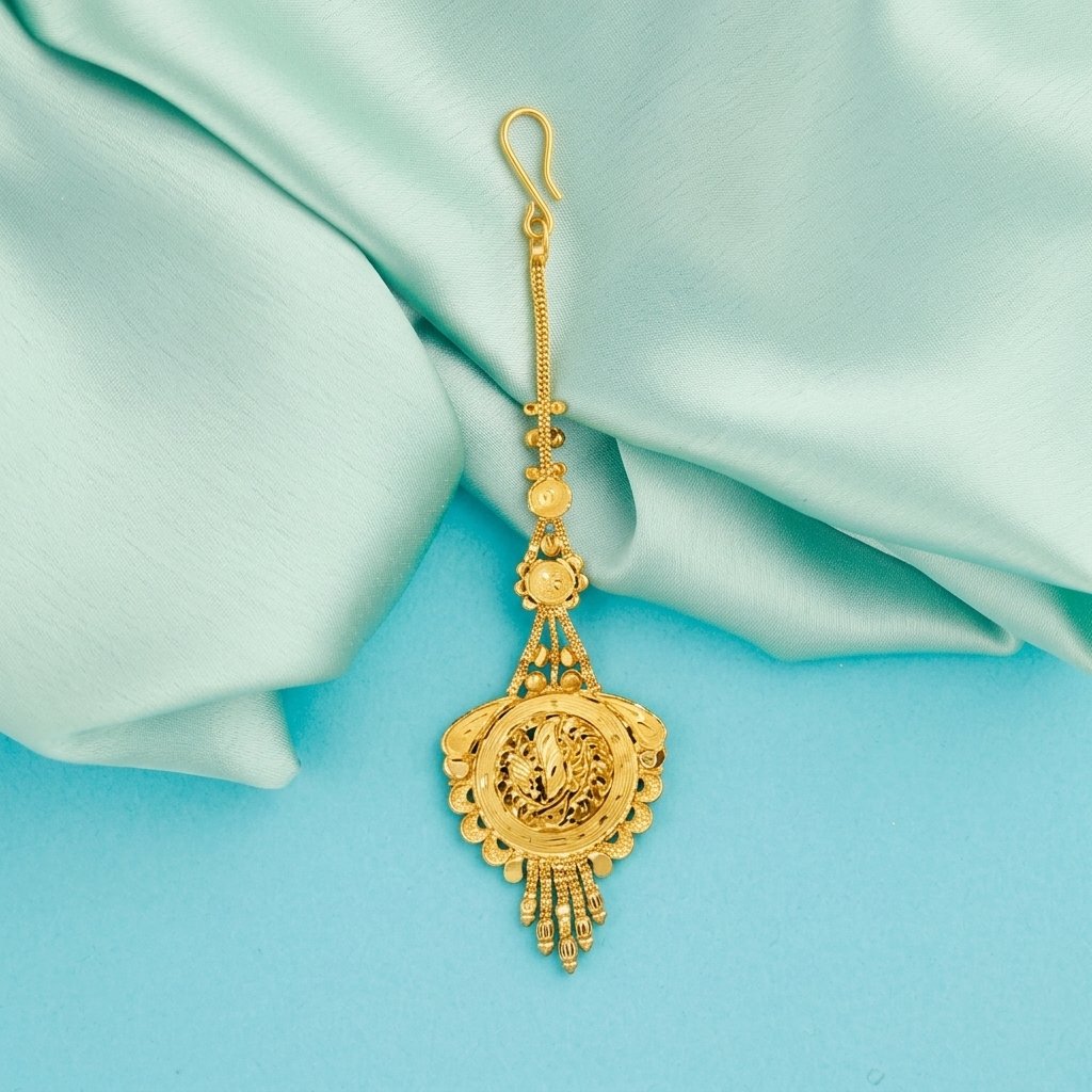 tikka (5) Gold Medallion Drop Tikka - Image 1